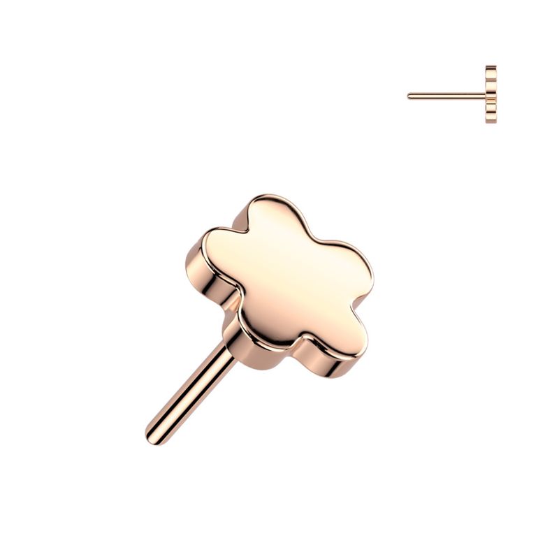 Small Flower Push-fit Rose Gold