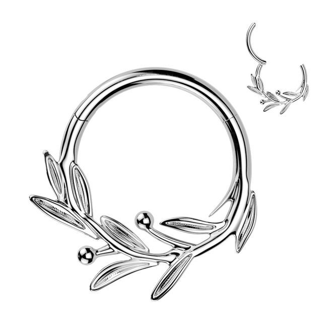 Huvudbild Olive Branch Hinged Ring