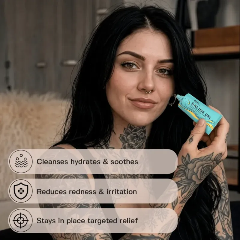 Piercing Aftercare Saline Gel