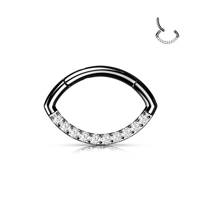 Main Image Sylvia Oval Stones Hinged ...
