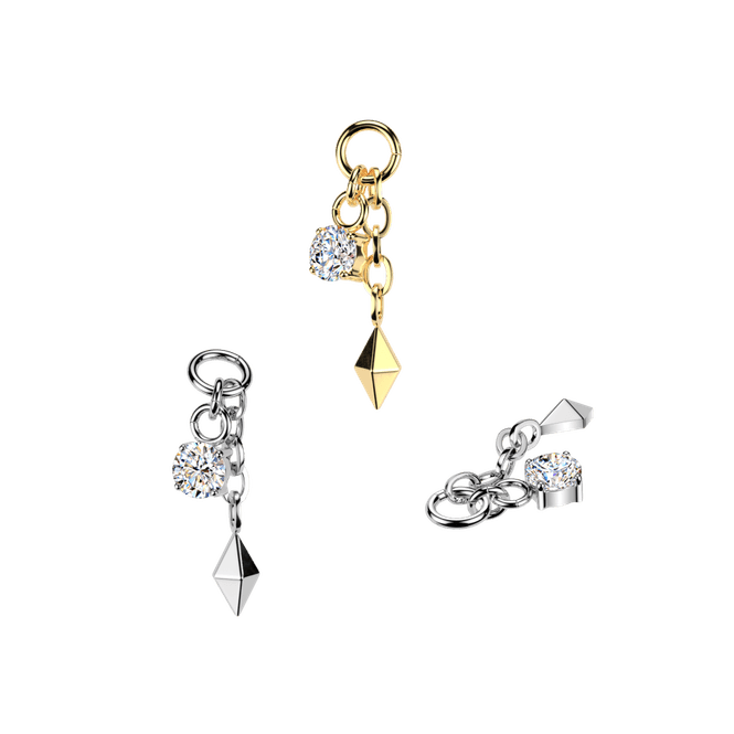 Hovedbilde Punk Pendant Gold