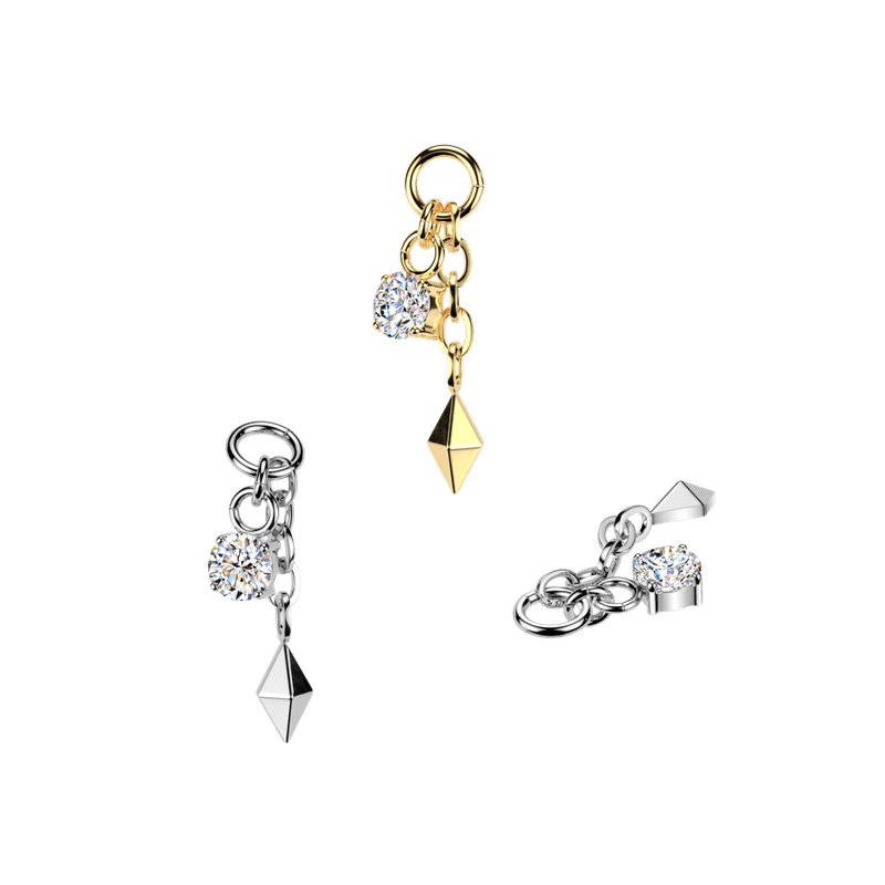 Punk Pendant Gold