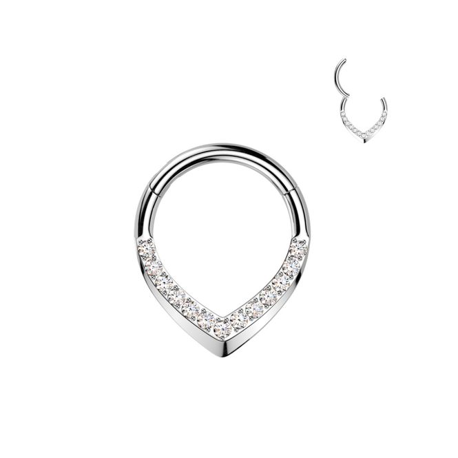 Hovedbillede Cheryl Zelda Crystal Hinged ...