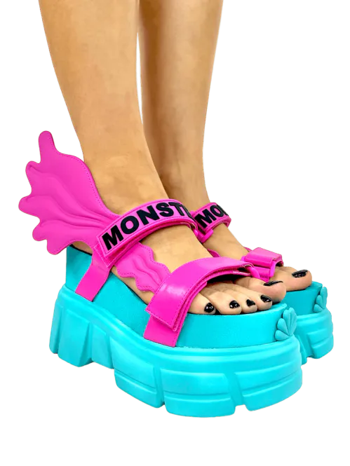 Huvudbild Monster Siren Hot Pink/Teal
