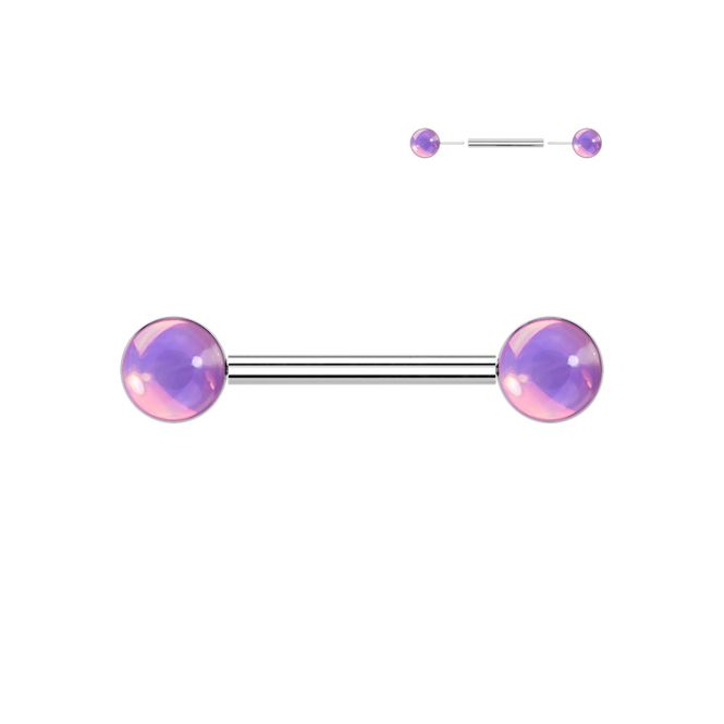 Main Image Lume Push-fit Nipple Bar Pink