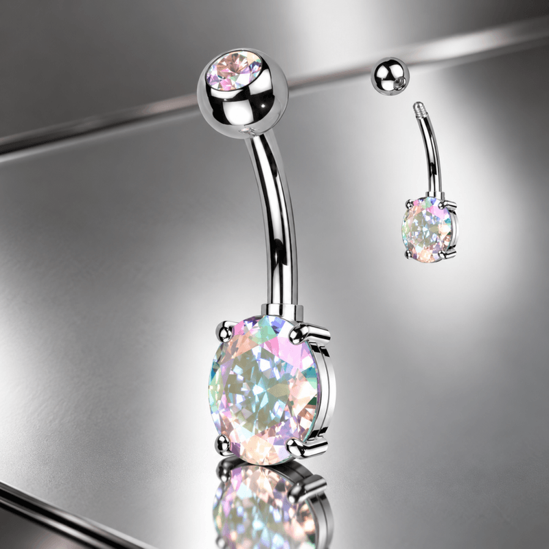 Thea Titanium Belly Ring 