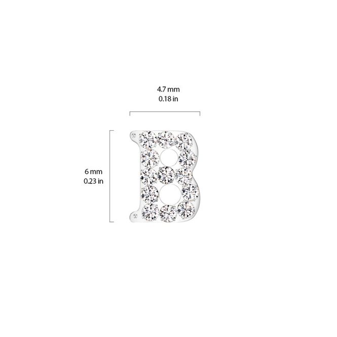 Hovedbilde Crystal Letter J