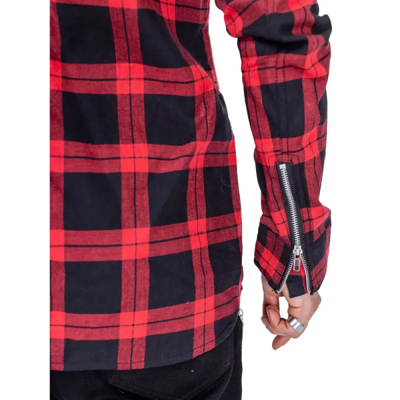 Ajax Shirt Red Check/Black