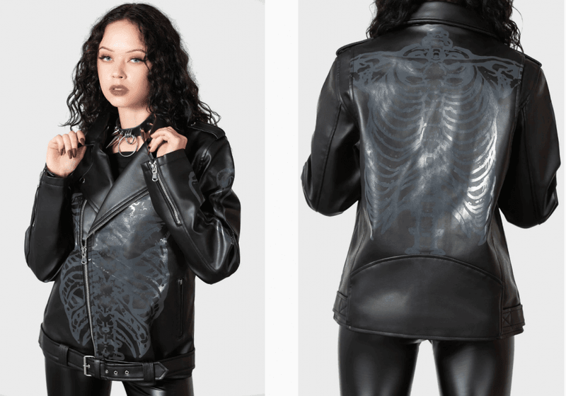 Craniocaudal Biker Jacket