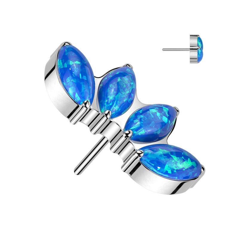 Danielle Fan Push-fit Opal Blue