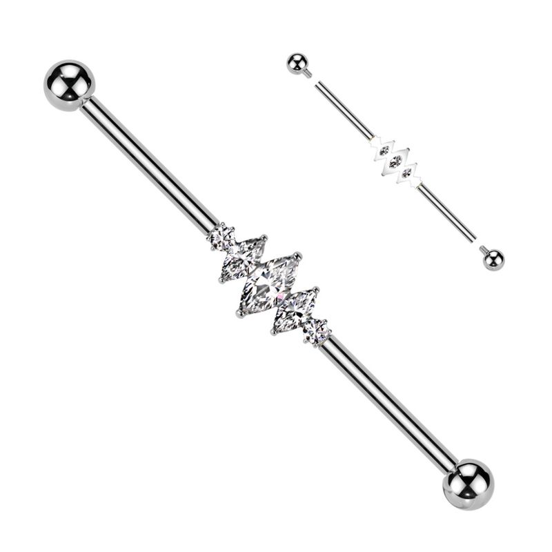 Aleah Triple Industrial Barbell