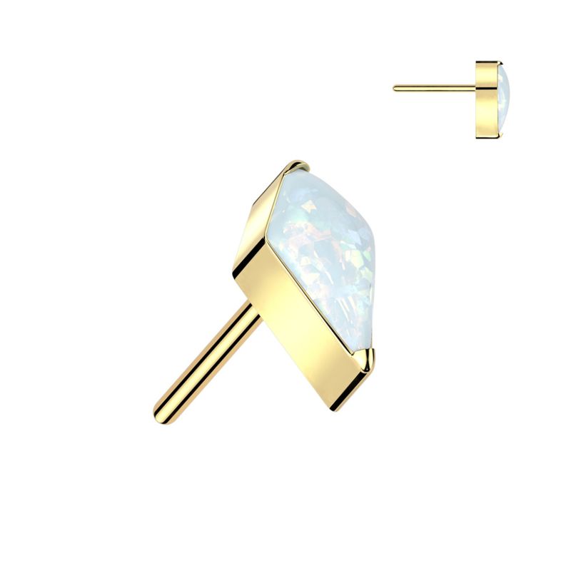 Sombra Push-fit Gold Opal White