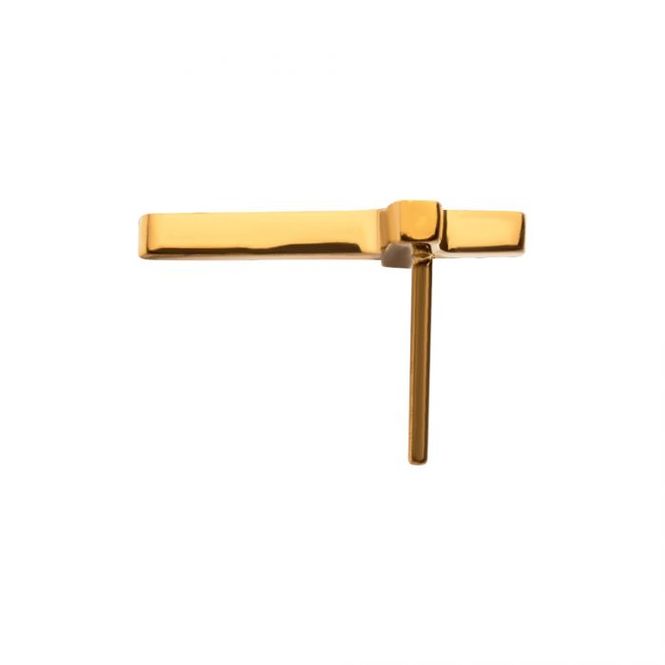 Hoofdbeeld Cross Push-fit 24K Gold
