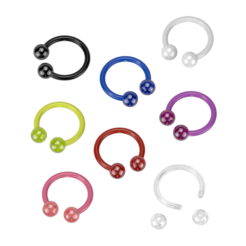 8mm Acrylic Flexible Circular Barbell 