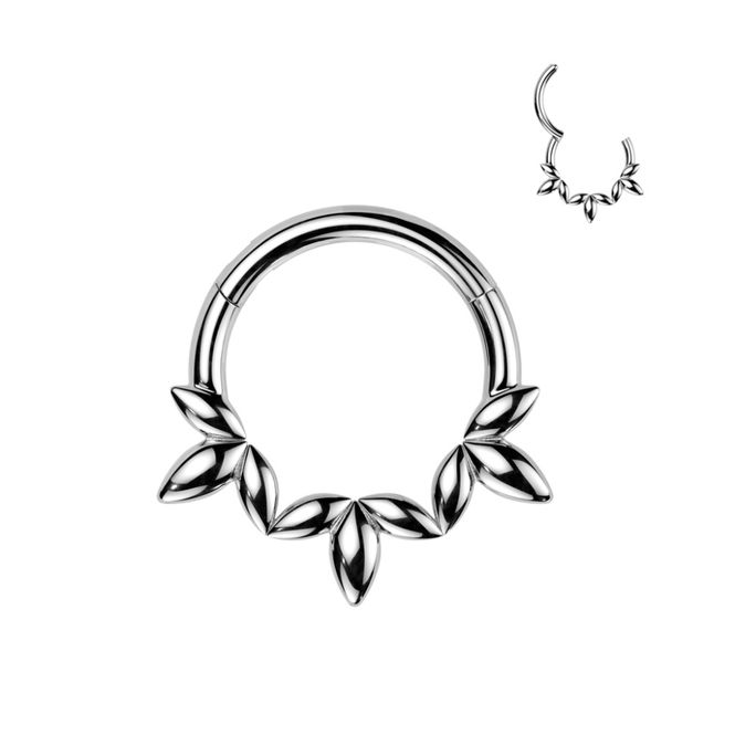 Huvudbild Olive Leaf Hinged Ring