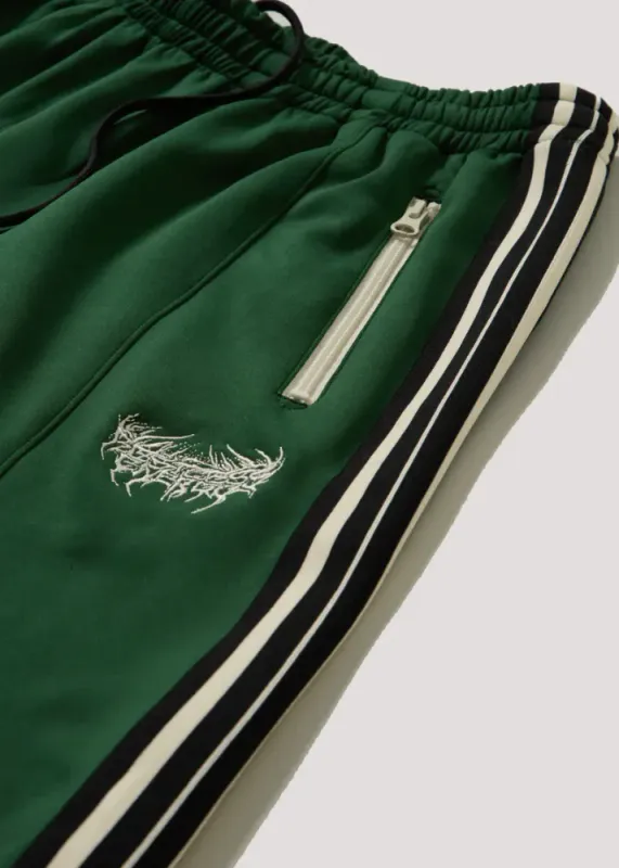 Chet Rock Bronx Wide Track Pant Green