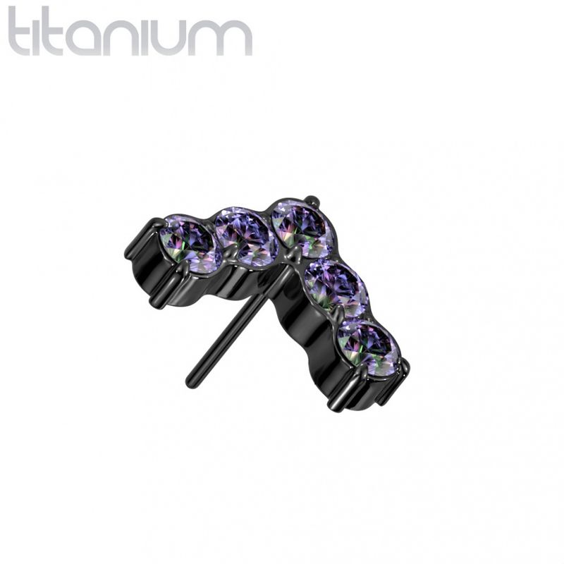 Victory Push-fit Black Vitrail Medium