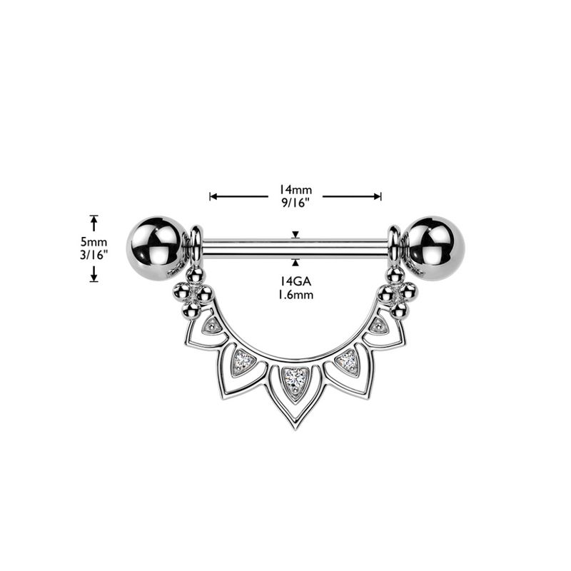 Lana Mandala Nipple Bar 