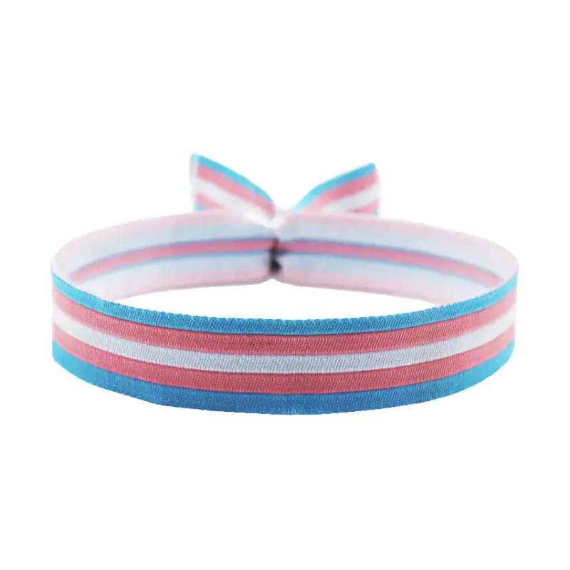 Trans Flag Bracelet
