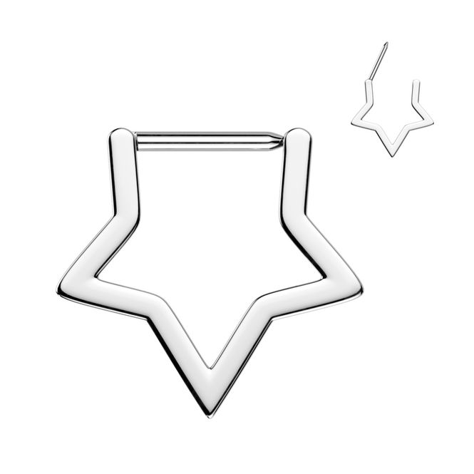 Hoofdbeeld Starley Clicker Hinged Ring