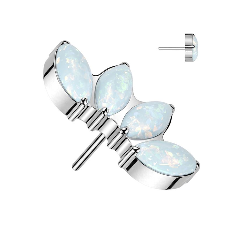 Danielle Fan Push-fit Opal White