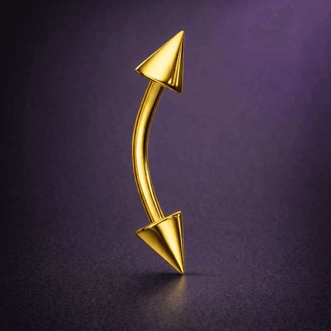 Hovedbilde Bananabell Spikes Gold 1,2mm