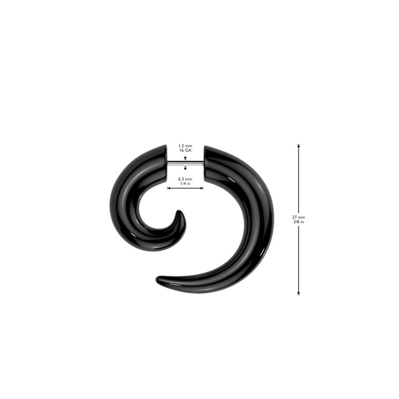 Black Raven Fake Spiral