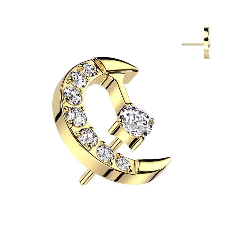 Luna Push-fit Gold