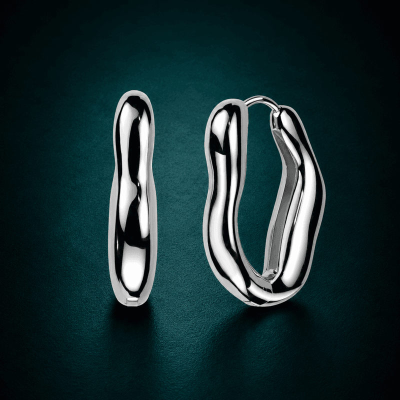 Flow Hoops Earrings 