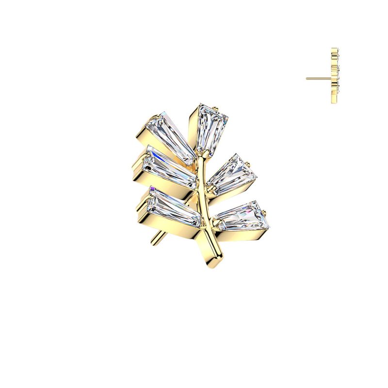 Edel Leaf Push-fit Gold Clear