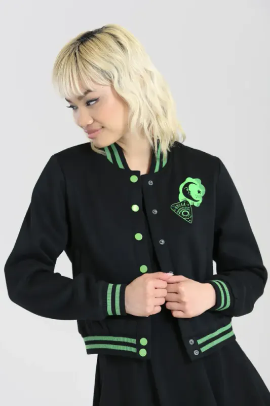 Samara Jacket Black & Green