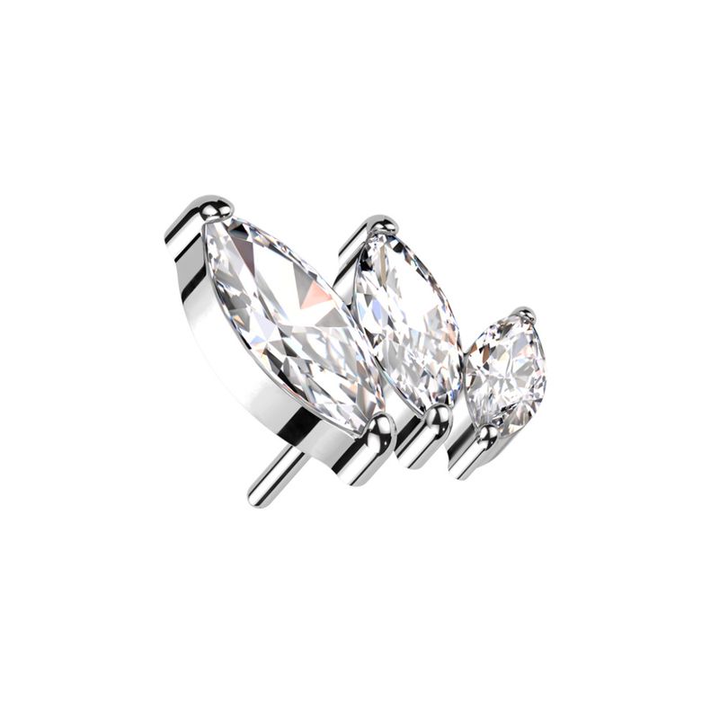 Danielle Trio Push-fit Clear