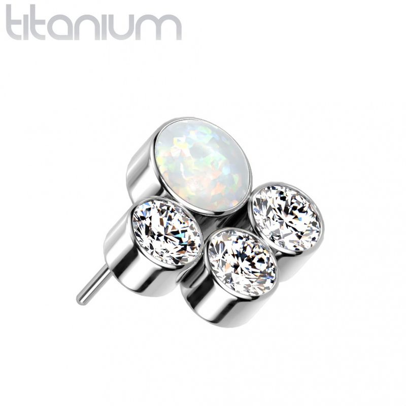 Paw Push-fit Opal White