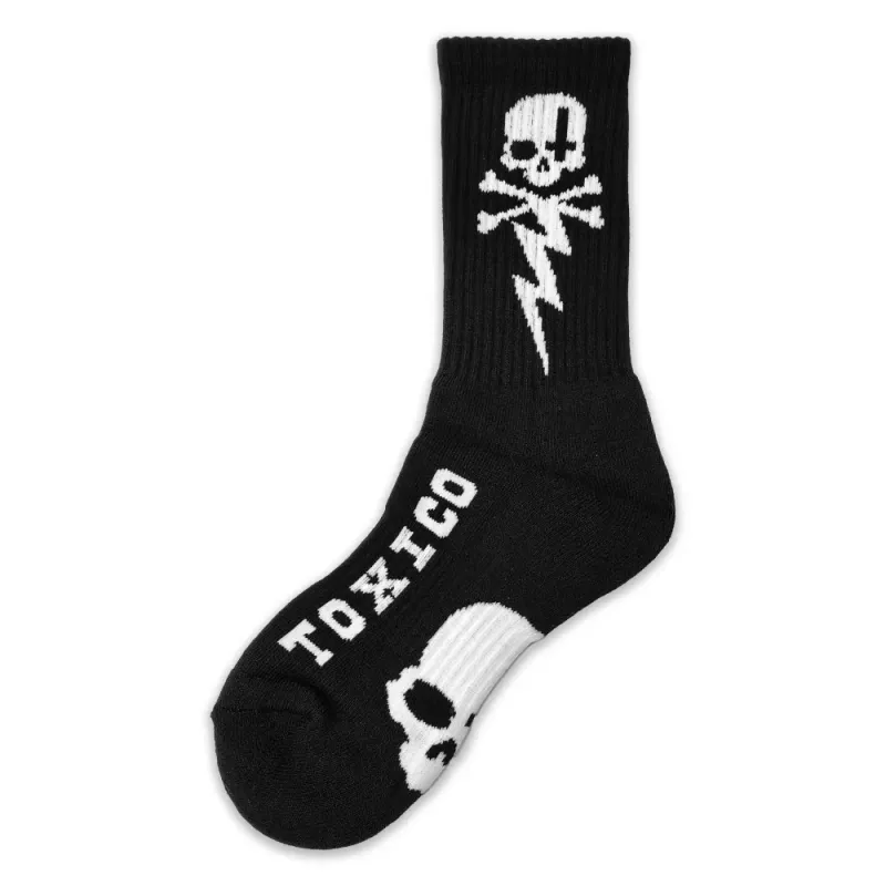 Bolt Socks Black