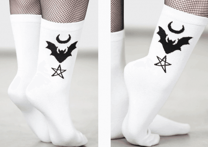 Hovedbillede Bat Magic Socks White