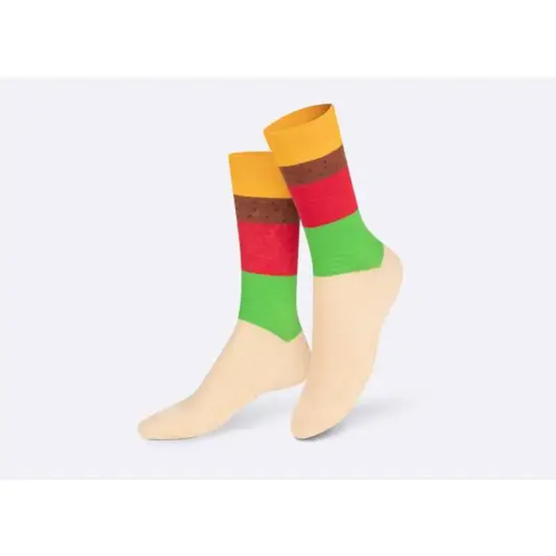 Cheeseburger Socks