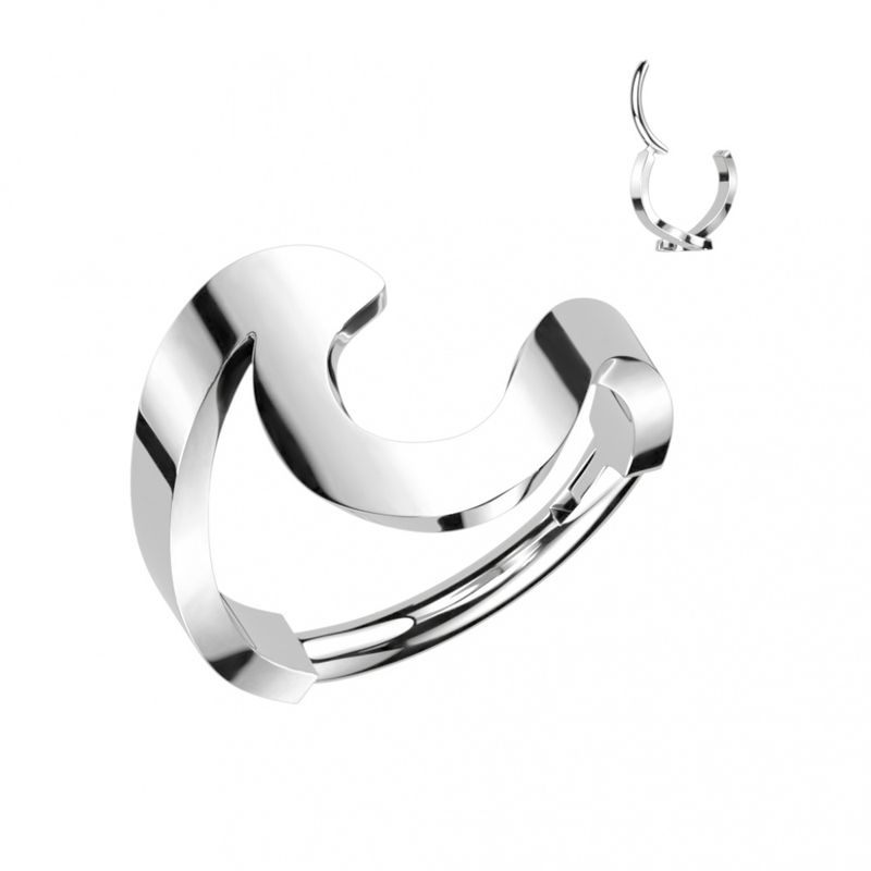 Wave Hinged Ring
