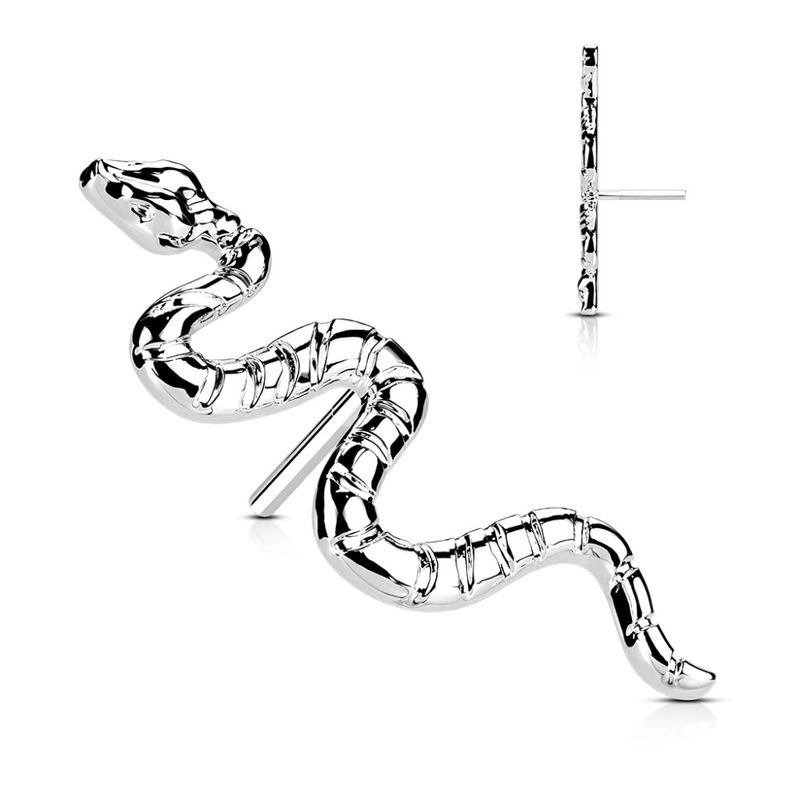Snake Push-fit Silver