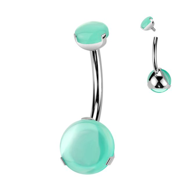 Main Image Natural Stone Belly Ring ...